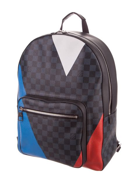 louis vuitton josh backpack blue|josh louis vuitton backpack price.